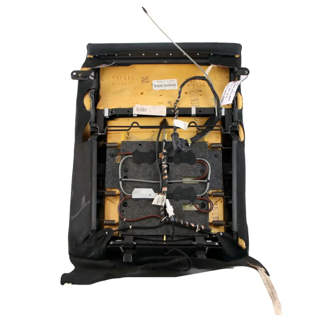 Mercedes-Benz W221 Heated Massage Rear Left Seat Backrest Cover Black Leather to with Part number A2219208333 Mercedes-Benz W221 Heated Massage Rear Left Seat Backrest Cover Black Leather - SKU A2219208333 - Part number A2219208333