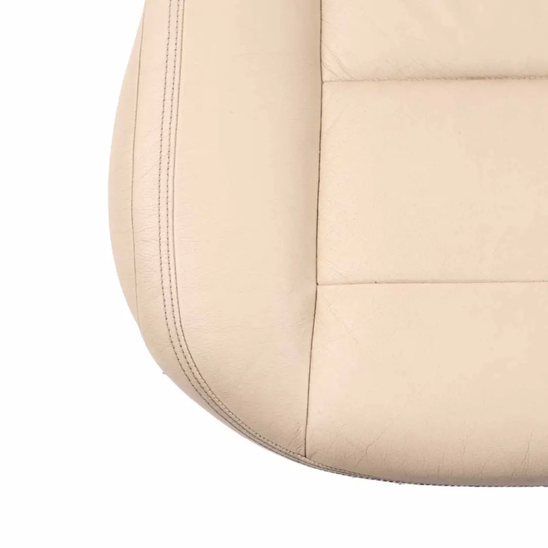 Mercedes W221 Heated Memory Rear Right Seat Cover Como Beige Leather - SKU A2219208433-1 - Part number A2219208433