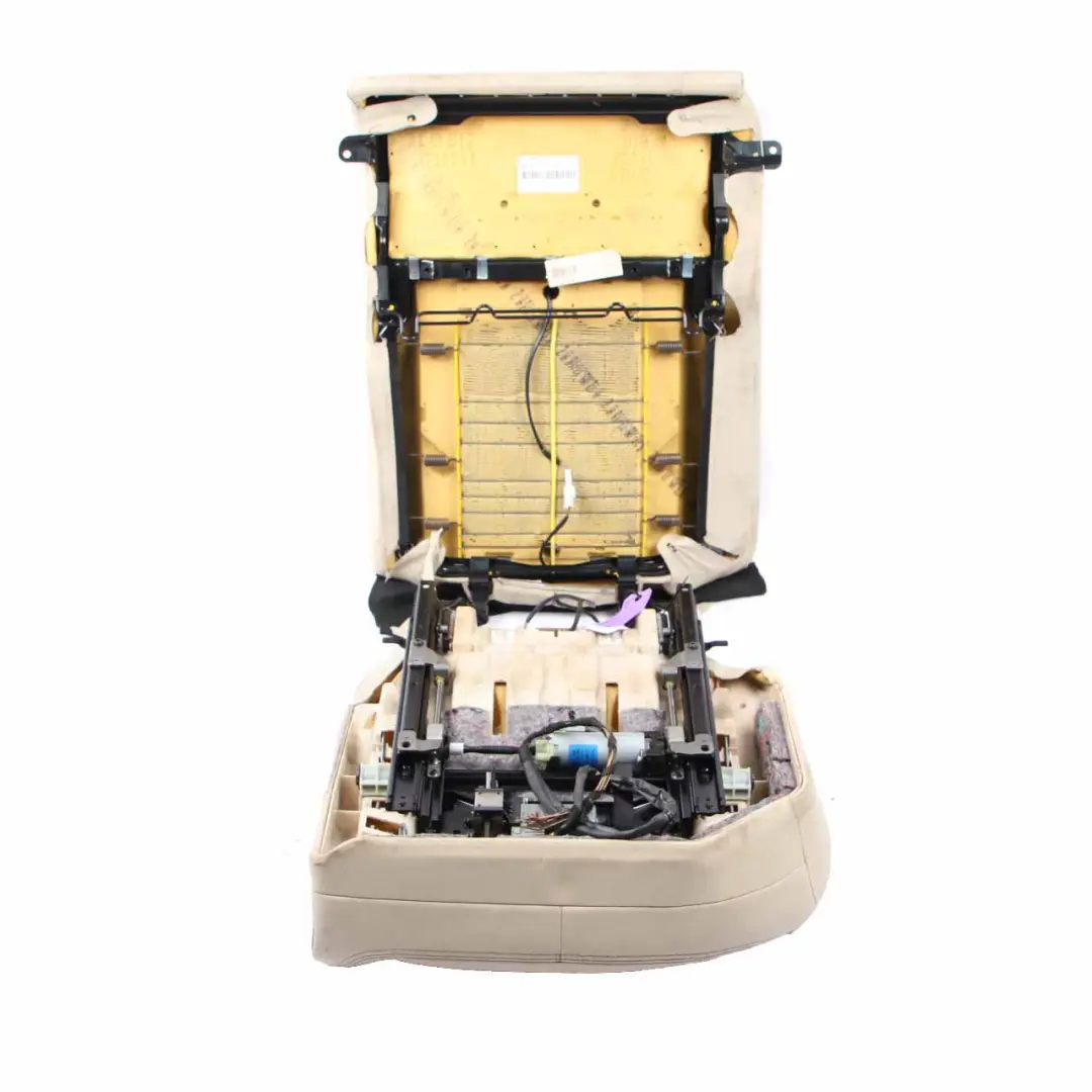 Mercedes W221 Heated Memory Rear Right Seat Cover Como Beige Leather - SKU A2219208433-1 - Part number A2219208433