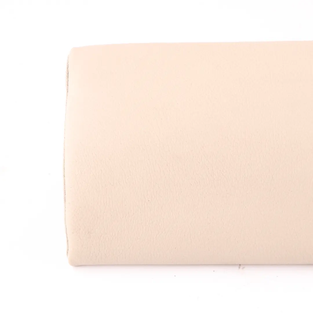 Mercedes W221 Rear Seat Bench Armrest Beige Leather Arm Rest Panel - SKU A2219230038 - Part number A2219230038