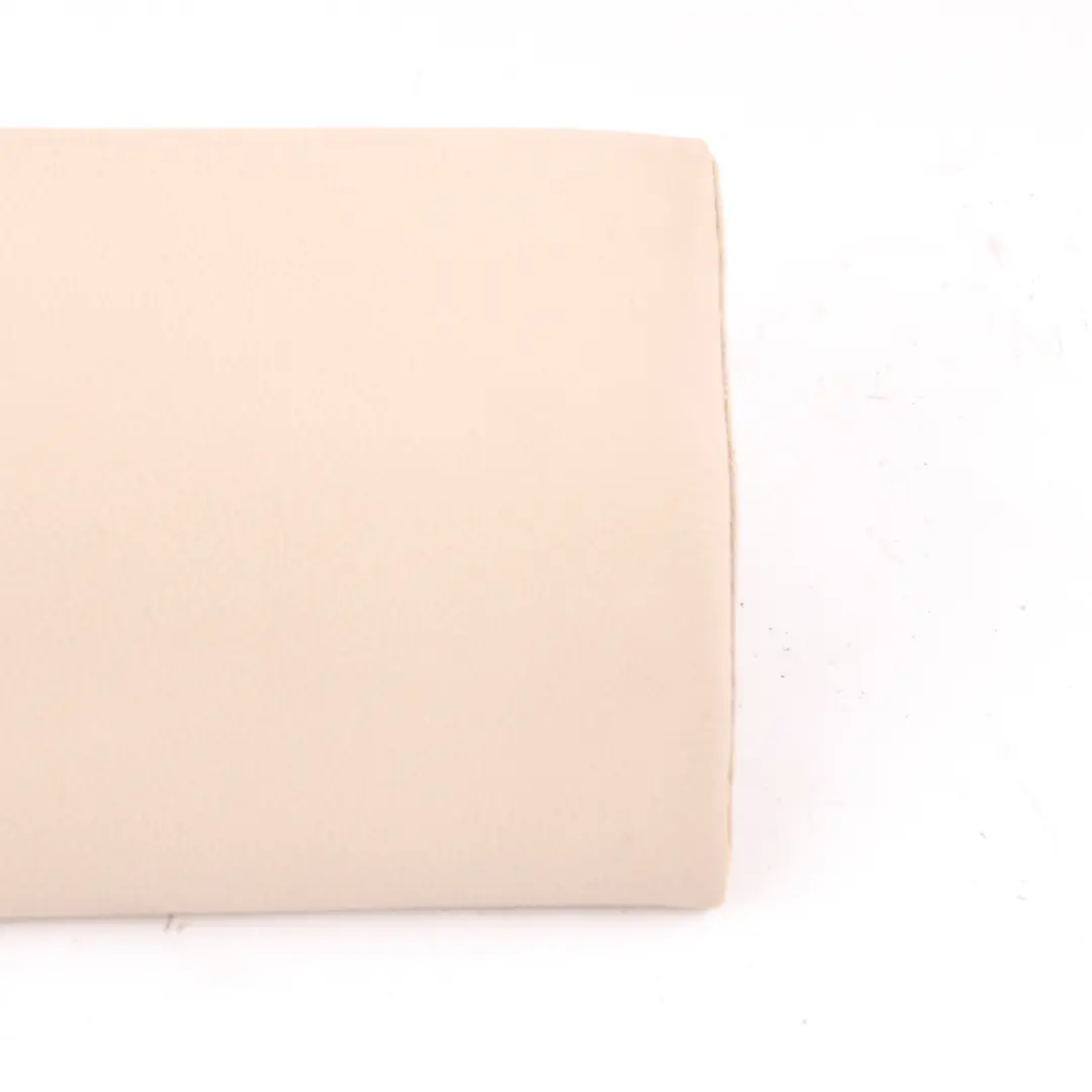 Bench Armrest Beige Leather Arm Rest Panel to Mercedes W221 Rear Seat with Part number A2219230038 Mercedes W221 Rear Seat Bench Armrest Beige Leather Arm Rest Panel - SKU A2219230038 - Part number A2219230038