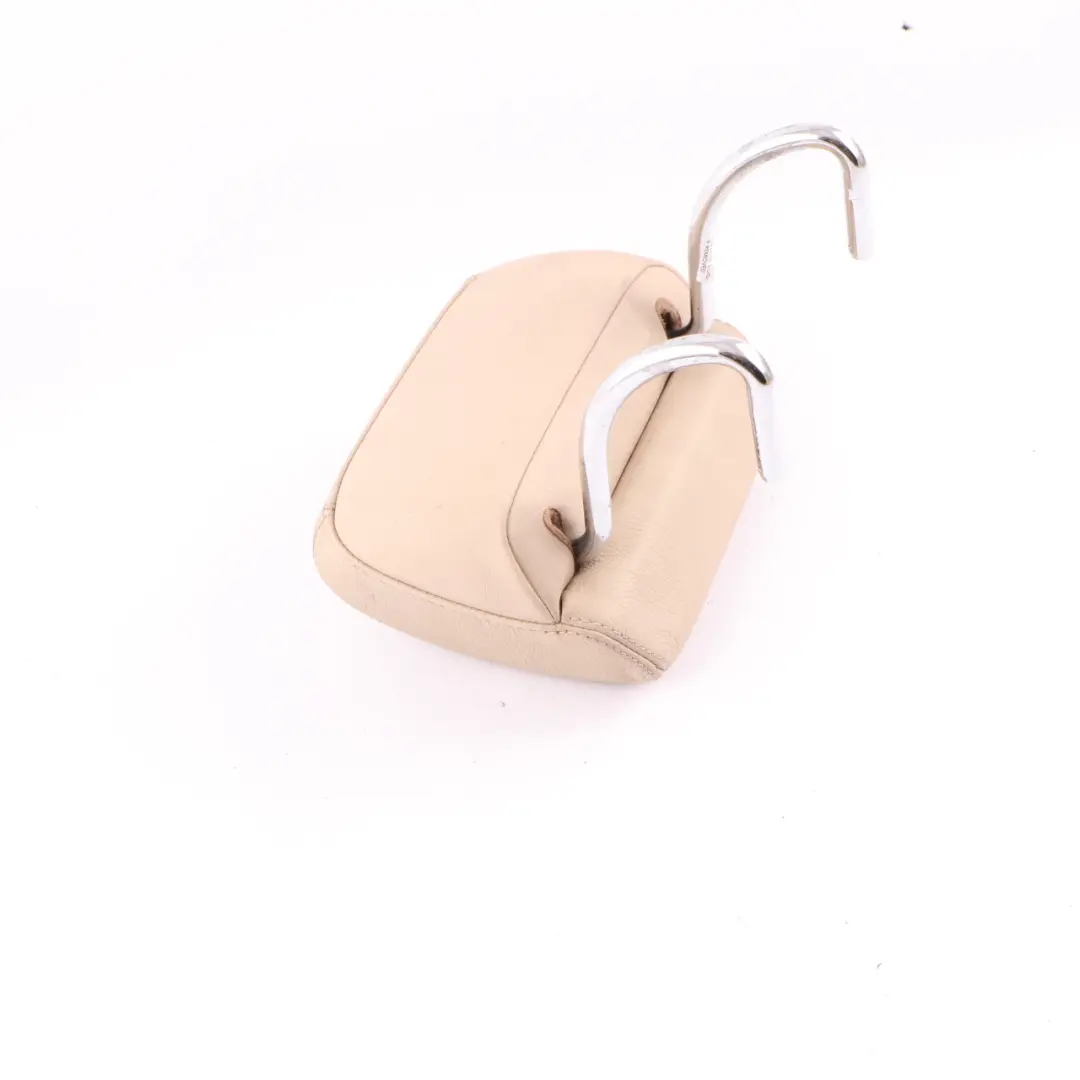 Rücksitz Kopfstütze Kopfstütze Leder Beige Links Rechts für Mercedes W221 mit Teilenummer A2219700250 Mercedes W221 Rücksitz Kopfstütze Kopfstütze Leder Beige Links Rechts - SKU A2219700250 - Teilenummer A2219700250