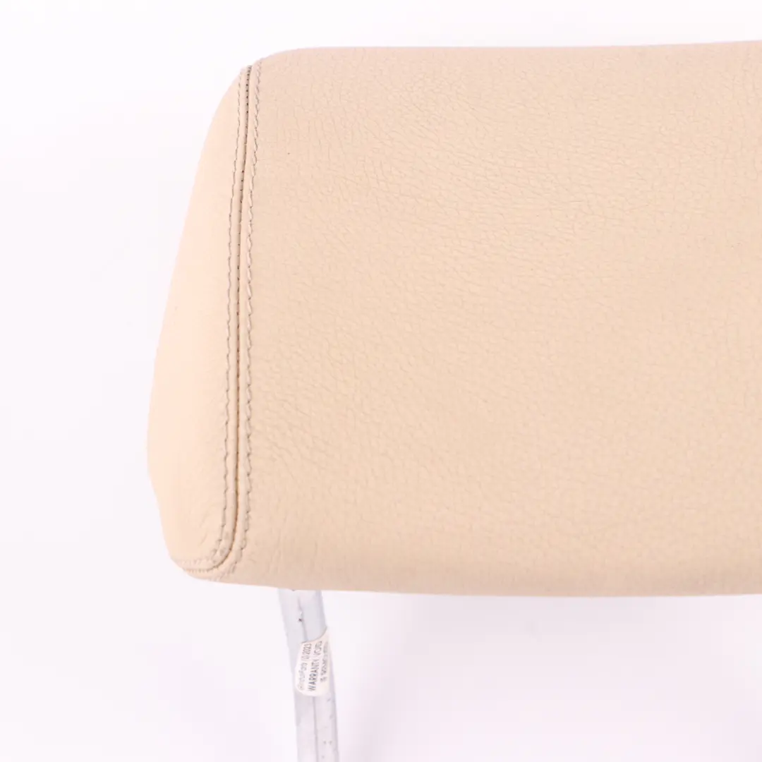 Reposacabezas Asiento Trasero Cuero Beige Izquierdo Derecho para Mercedes W221 con número de pieza A2219700250 Mercedes W221 Reposacabezas Asiento Trasero Cuero Beige Izquierdo Derecho - SKU A2219700250 - Número de pieza A2219700250