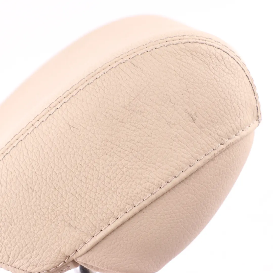 Mercedes W221 Reposacabezas Asiento Trasero Cuero Beige Izquierdo Derecho - SKU A2219700250 - Número de pieza A2219700250