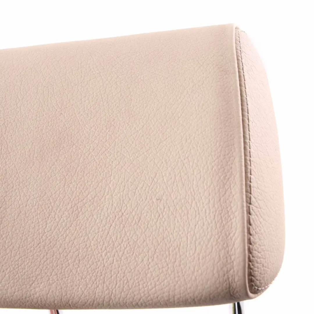 Mercedes W221 Rear Seat Headrest Left Right N/O/S Head Rest Leather Beige - SKU A2219701378 - Part number A2219701378