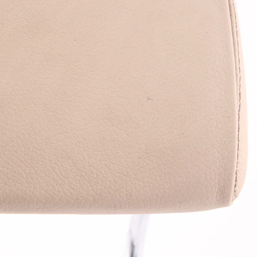 Mercedes W221 Rear Seat Headrest Left Right N/O/S Head Rest Leather Beige - SKU A2219701378 - Part number A2219701378