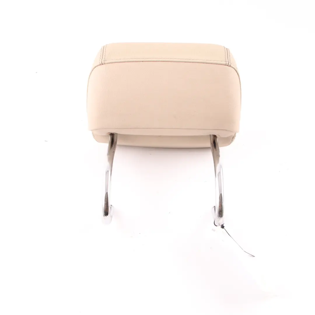 Bench Headrest Middle Centre Head Rest Leather Beige to Mercedes W221 Rear Seat with Part number A2219702550 Mercedes W221 Rear Seat Bench Headrest Middle Centre Head Rest Leather Beige - SKU A2219702550 - Part number A2219702550