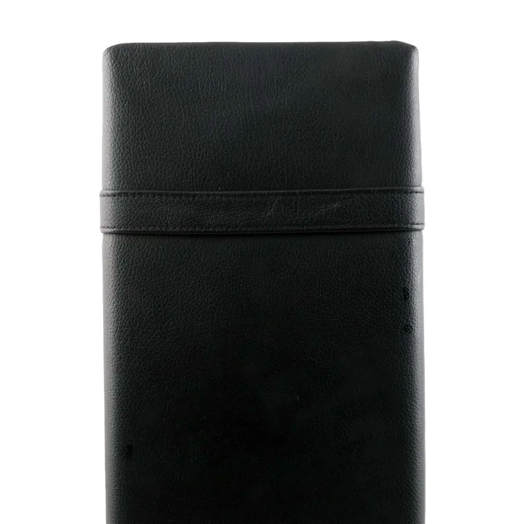  Mercedes-Benz W221 Rear Seat Centre Electrical Armrest Cup Holder Black Leather - SKU A2219704731 - Part number A2219704731