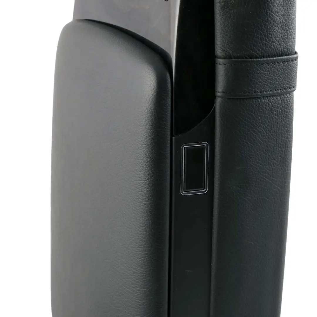 Centre Electrical Armrest Cup Holder Black Leather to Mercedes W221 Rear Seat with Part number A2219704731 Mercedes W221 Rear Seat Centre Electrical Armrest Cup Holder Black Leather - SKU A2219704731 - Part number A2219704731