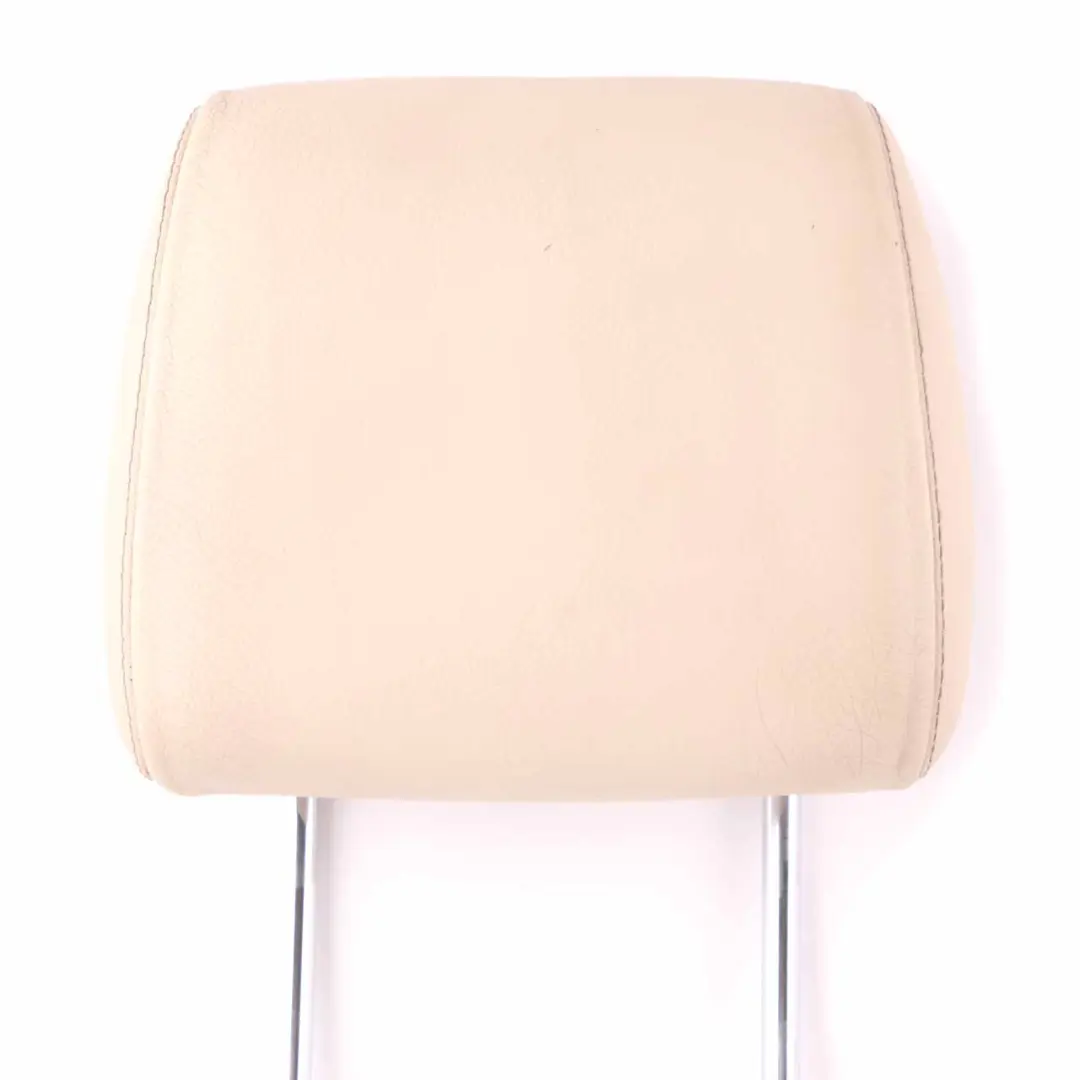 Mercedes W221 Front Seat Headrest Left Right N/O/S Leather Beige - SKU A2219706950 - Part number A2219706950