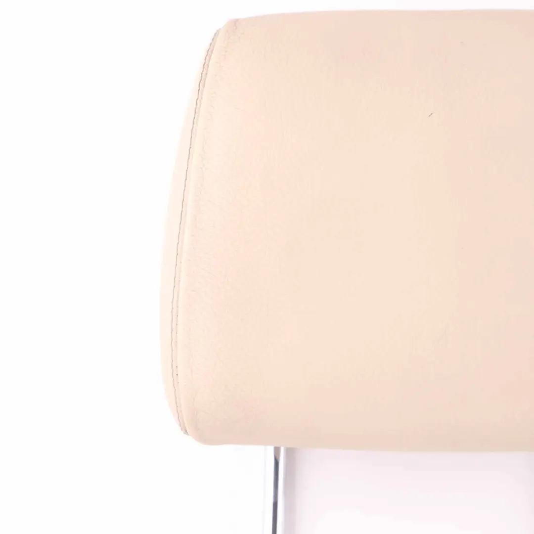 Mercedes W221 Front Seat Headrest Left Right N/O/S Leather Beige - SKU A2219706950 - Part number A2219706950
