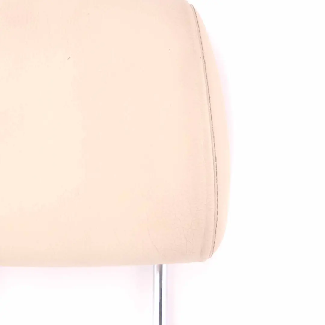Mercedes W221 Front Seat Headrest Left Right N/O/S Leather Beige - SKU A2219706950 - Part number A2219706950