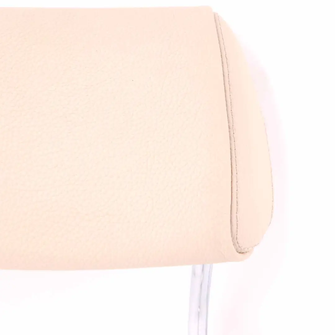 Mercedes W221 Rear Seat Headrest Bench Middle Centre Leather Head Rest Beige - SKU A2219708350 - Part number A2219708350