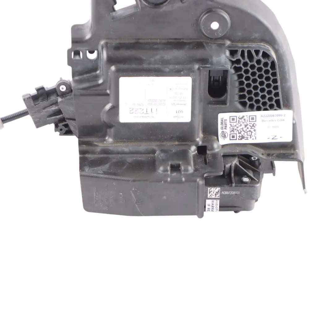 Mercedes W205 Front Door Lock Latch Mechanism Actuator Right O/S - SKU A2220063999-2 - Part number A2220063999