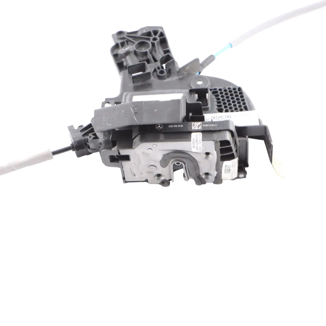 Mercedes W205 Front Door Lock Latch Mechanism Actuator Right O/S - SKU A2220063999-2 - Part number A2220063999
