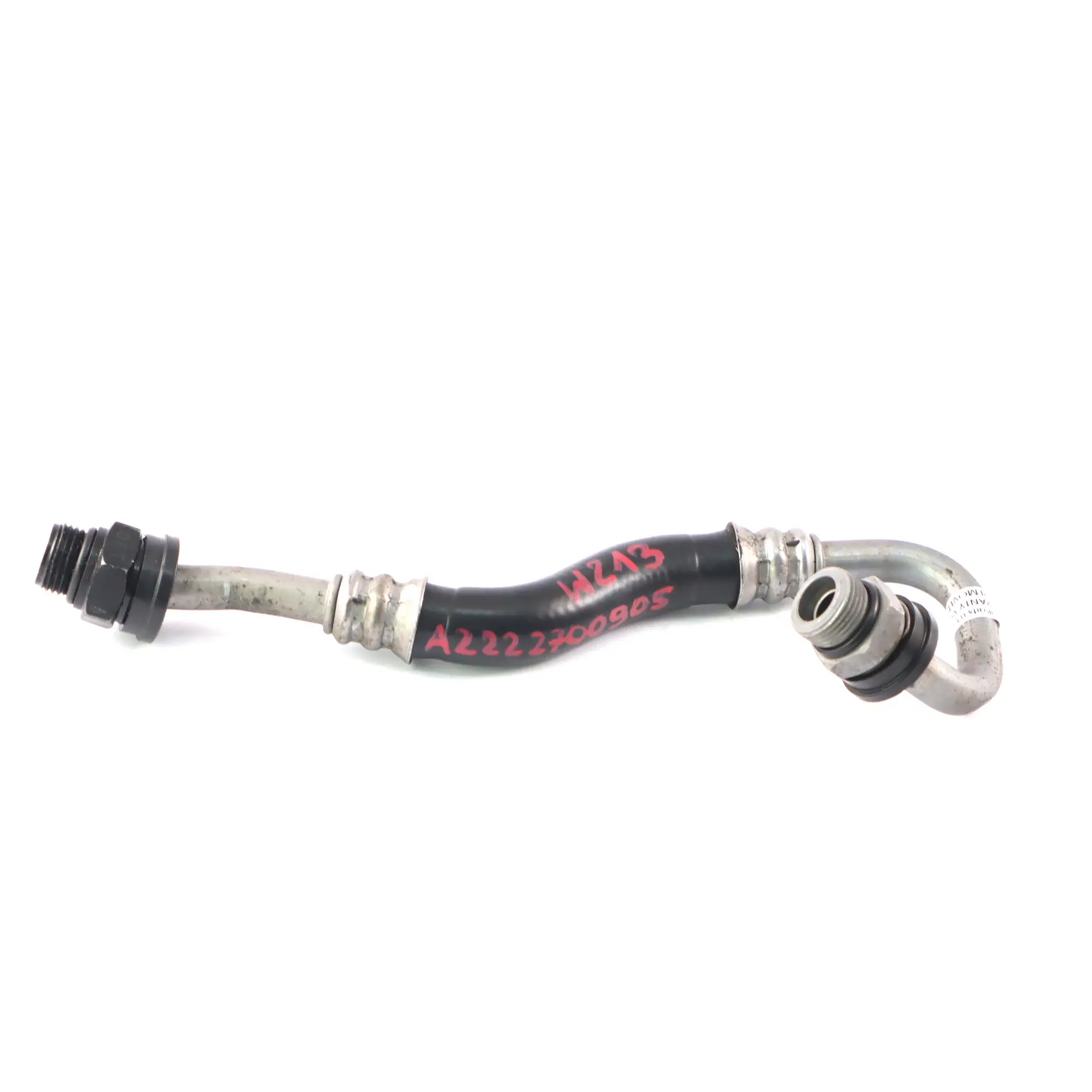 Mercedes W213 W222 Ligne de tuyauterie refroidisseur d'huile A2222700905