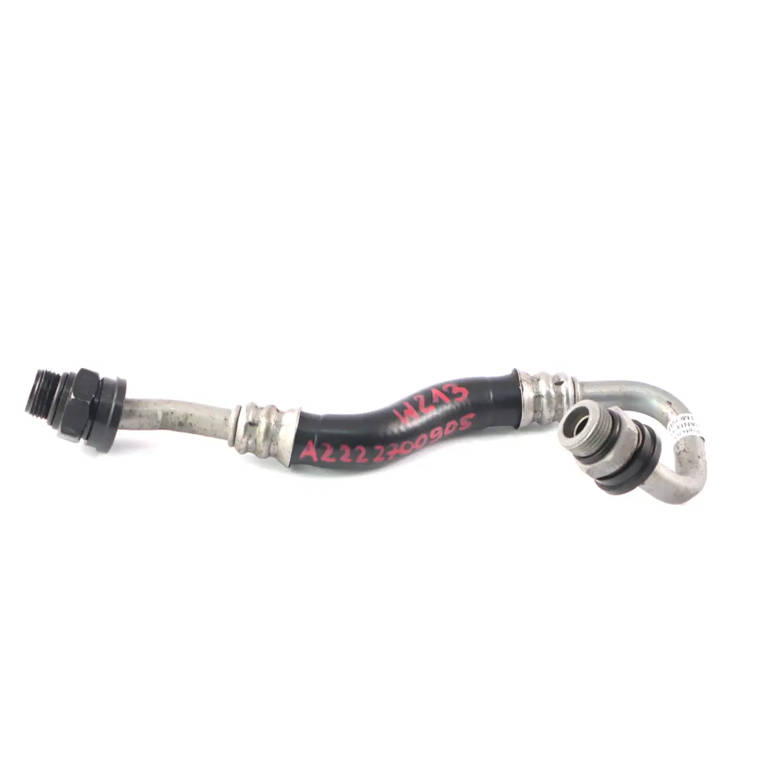 Transmission Oil Cooler Pipe Line to Mercedes W213 W222 Automatic with Part number A2222700905 Mercedes W213 W222 Automatic Transmission Oil Cooler Pipe Line - SKU A2222700905 - Part number A2222700905