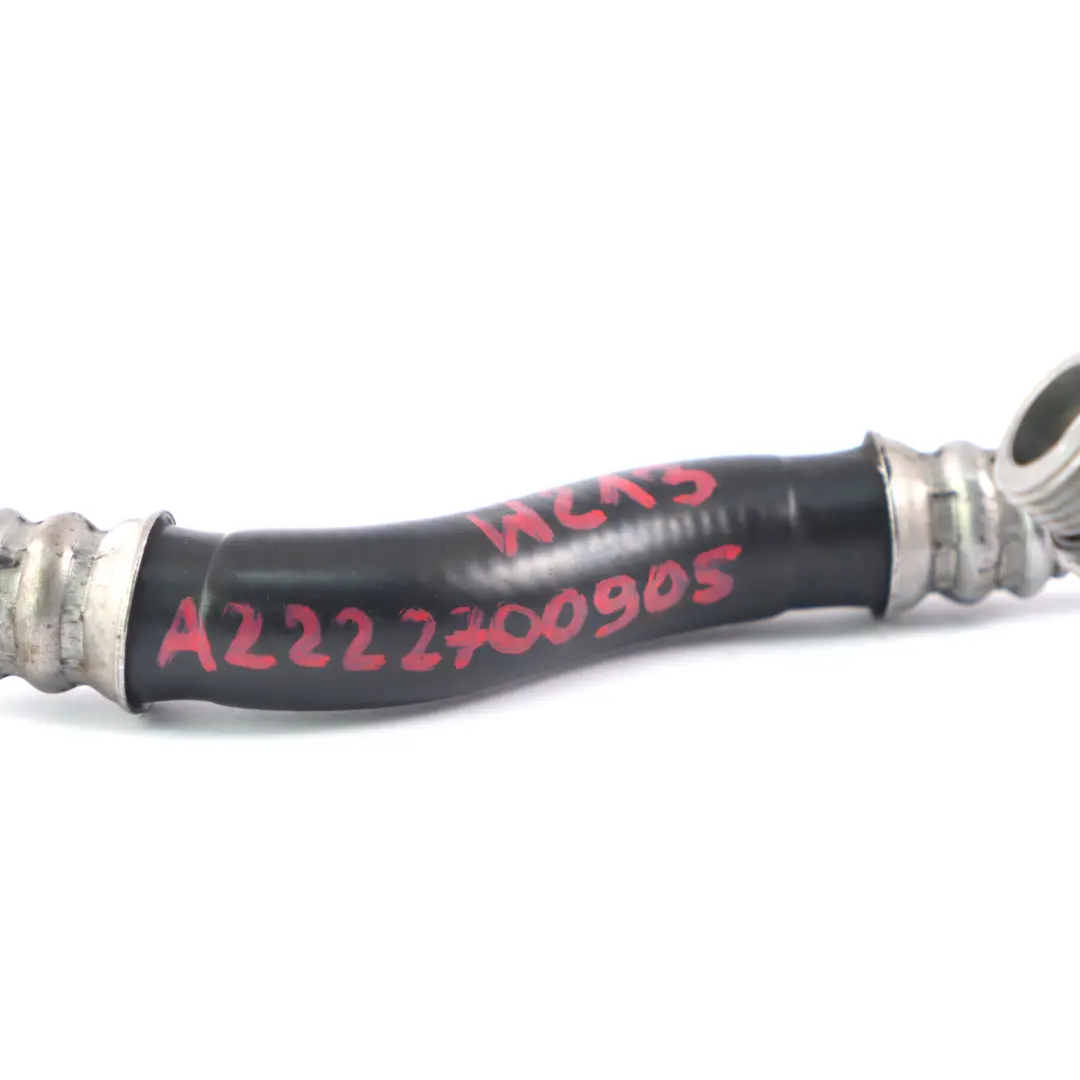 Transmisión Automática Tubería Enfriador Aceite para Mercedes W213 W222 con número de pieza A2222700905 Mercedes W213 W222 Transmisión Automática Tubería Enfriador Aceite - SKU A2222700905 - Número de pieza A2222700905