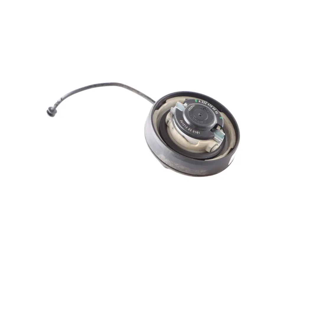 Filler Cap Cover to Mercedes W205 Fuel Tank with Part number A2224700005 Mercedes W205 Fuel Tank Filler Cap Cover - SKU A2224700005 - Part number A2224700005