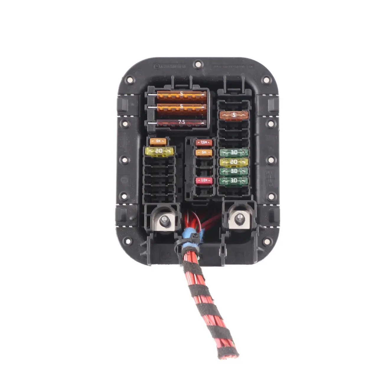 Scatola fusibili Mercedes W205 Box vano piedi passeggero anteriore A2225403150