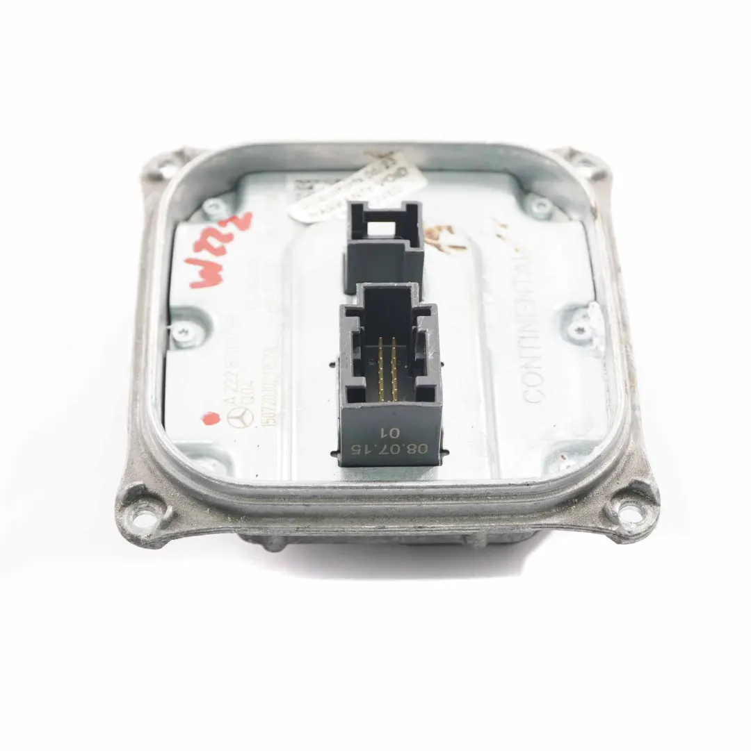 Headlight Module Mercedes W212 W222 Ballast LED Control Unit Front to with Part number A2228700789 Headlight Module Mercedes W212 W222 Ballast LED Control Unit Front - SKU A2228700789 - Part number A2228700789