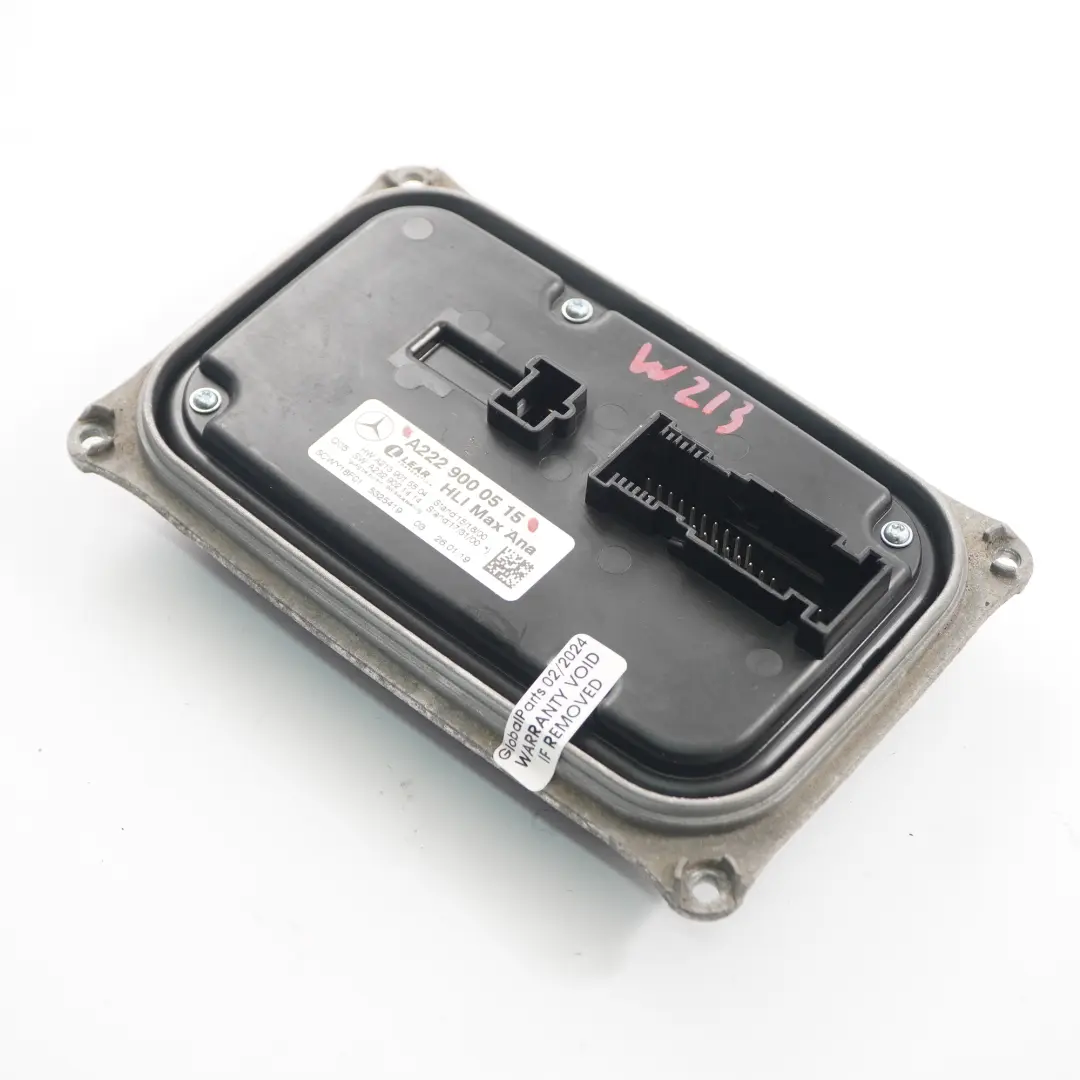 Módulo faro delantero Mercedes W205 W213 Unidad balasto LED derecho - SKU A2229000515 - Número de pieza A2229000515