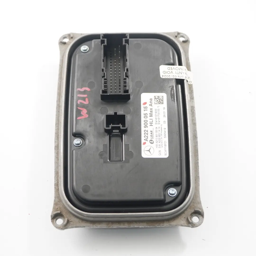  Módulo faro delantero Mercedes W205 W213 Unidad balasto LED derecho - SKU A2229000515 - Número de pieza A2229000515