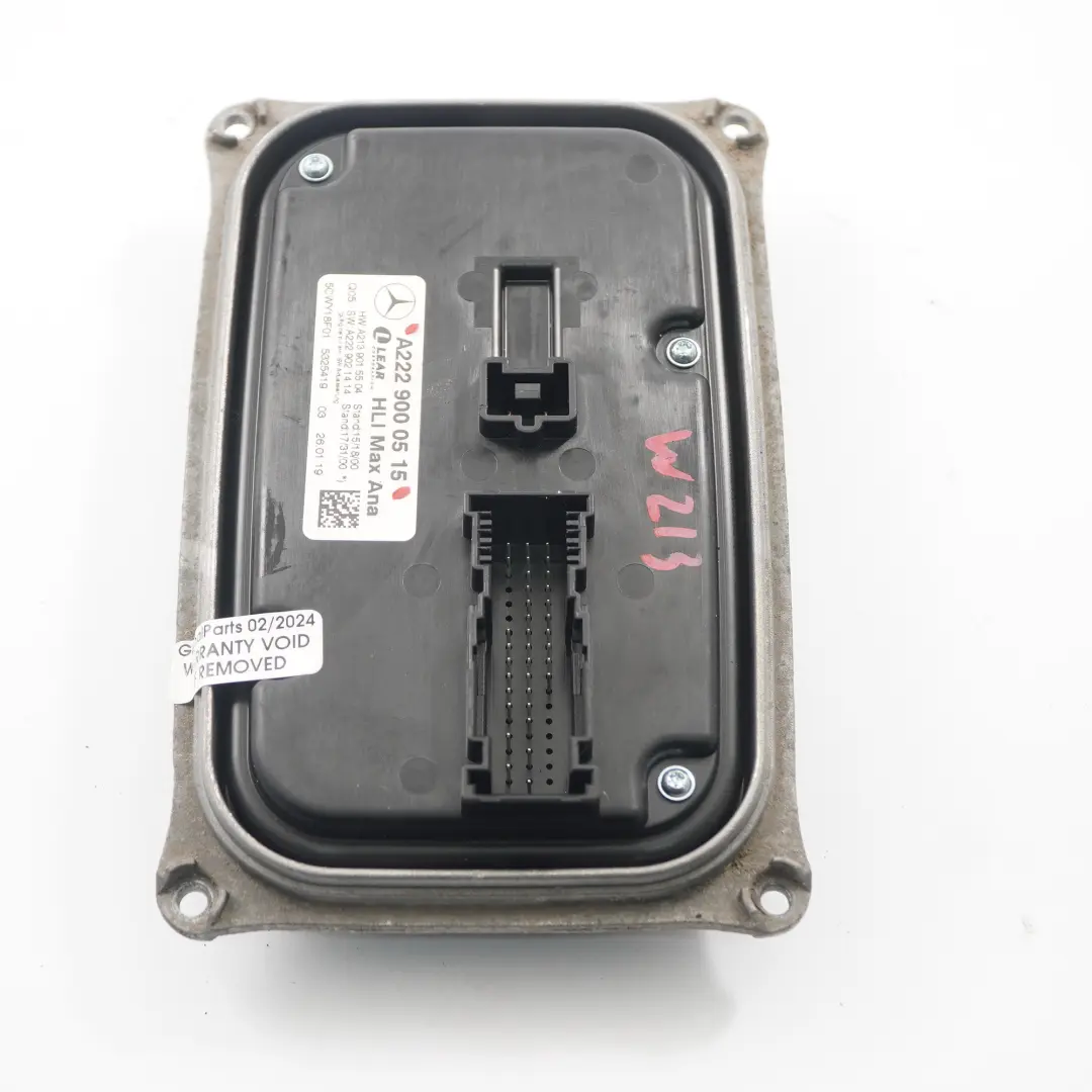  Módulo faro delantero Mercedes W205 W213 Unidad balasto LED derecho - SKU A2229000515 - Número de pieza A2229000515