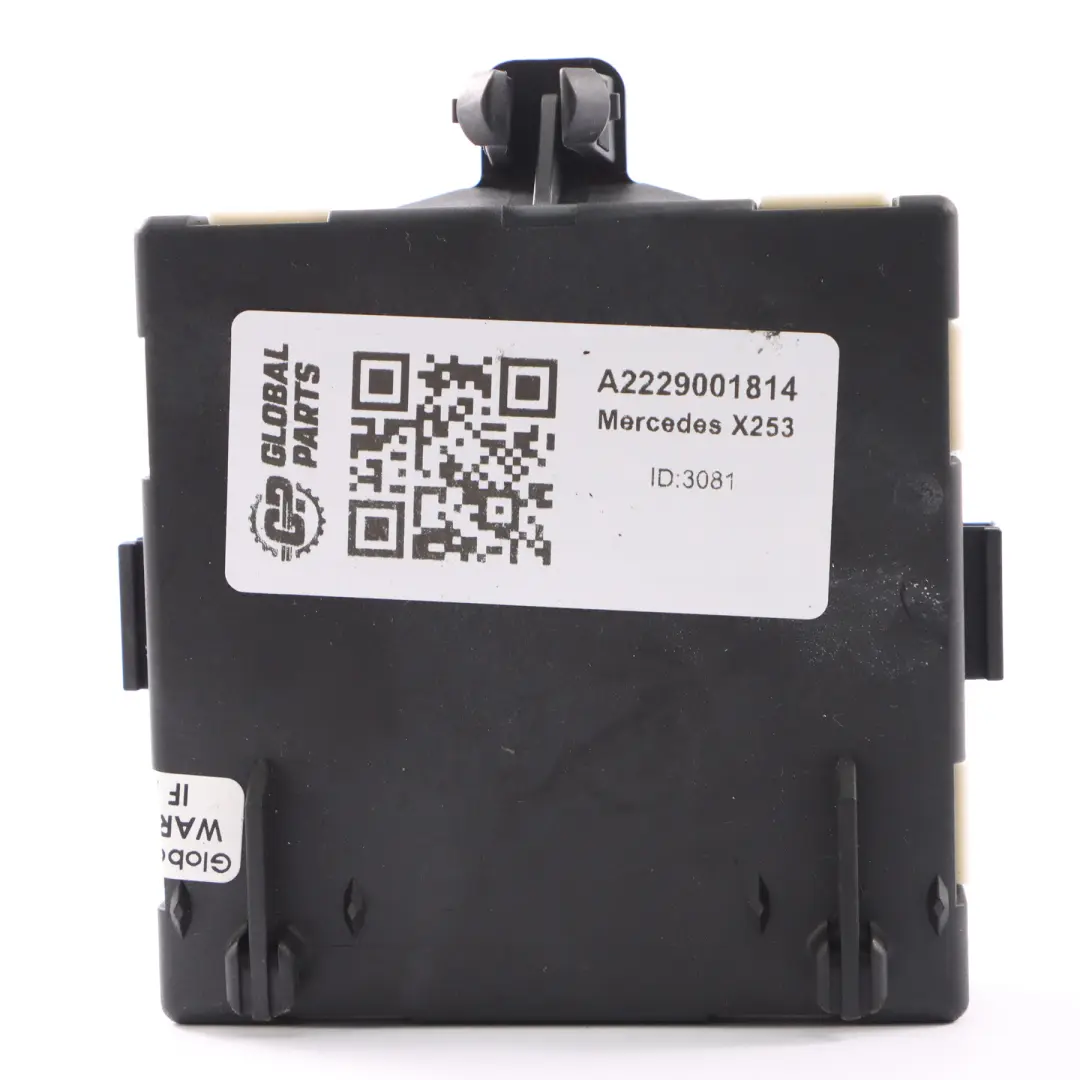 W253 Moduł Sterownik Drzwi Lewy Tył A1698209126 do Mercedes W205 o numerze A2229001814 Mercedes W205 W253 Moduł Sterownik Drzwi Lewy Tył A1698209126 - SKU A2229001814 - Numer Części A2229001814