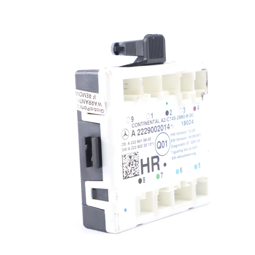 Mercedes X253 Türmodul hinten rechts Steuergerät - SKU A2229002014 - Teilenummer A2229002014