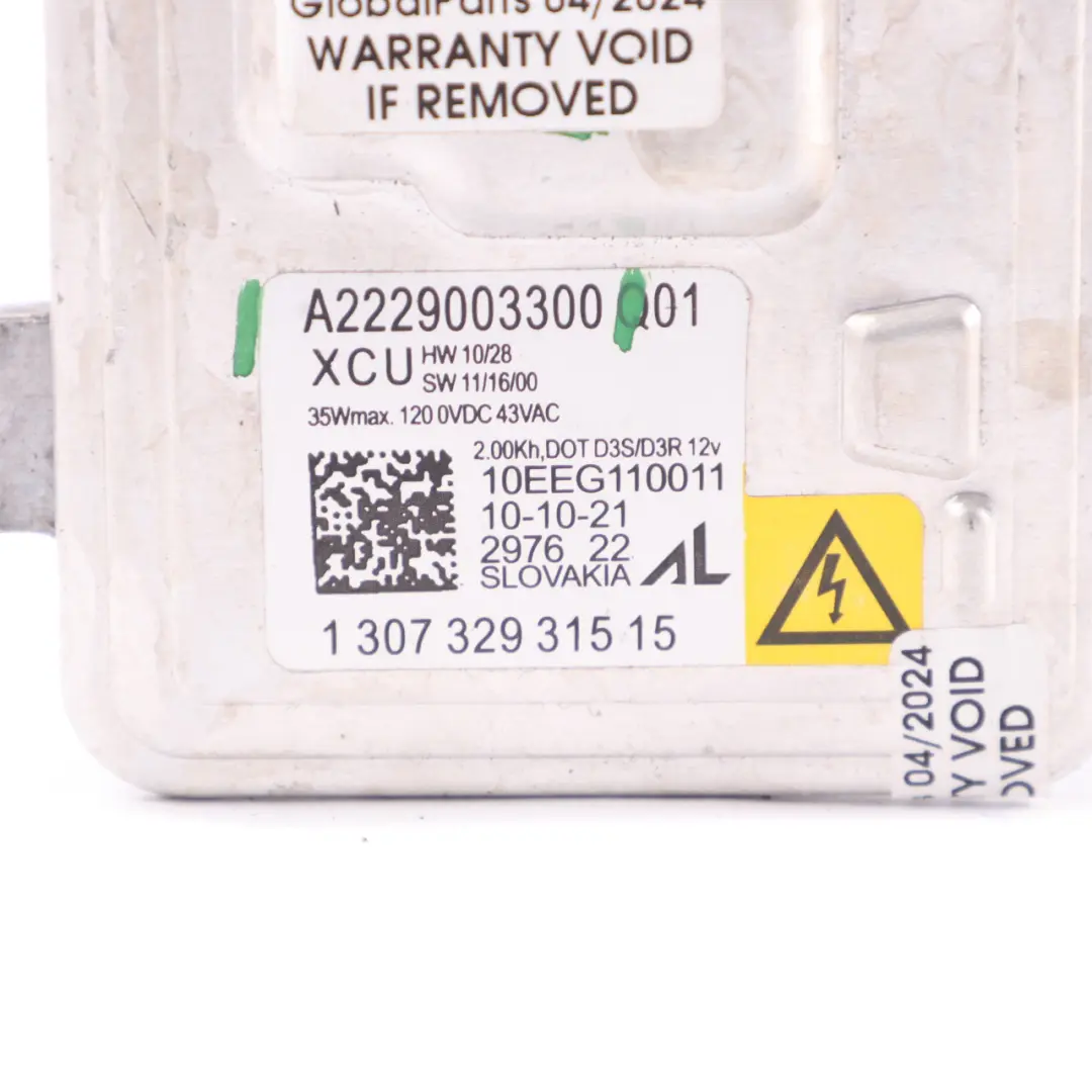 Headlamp Module Mercedes W117 Headlight Right Left Range Control  - SKU A2229003300 - Part number A2229003300