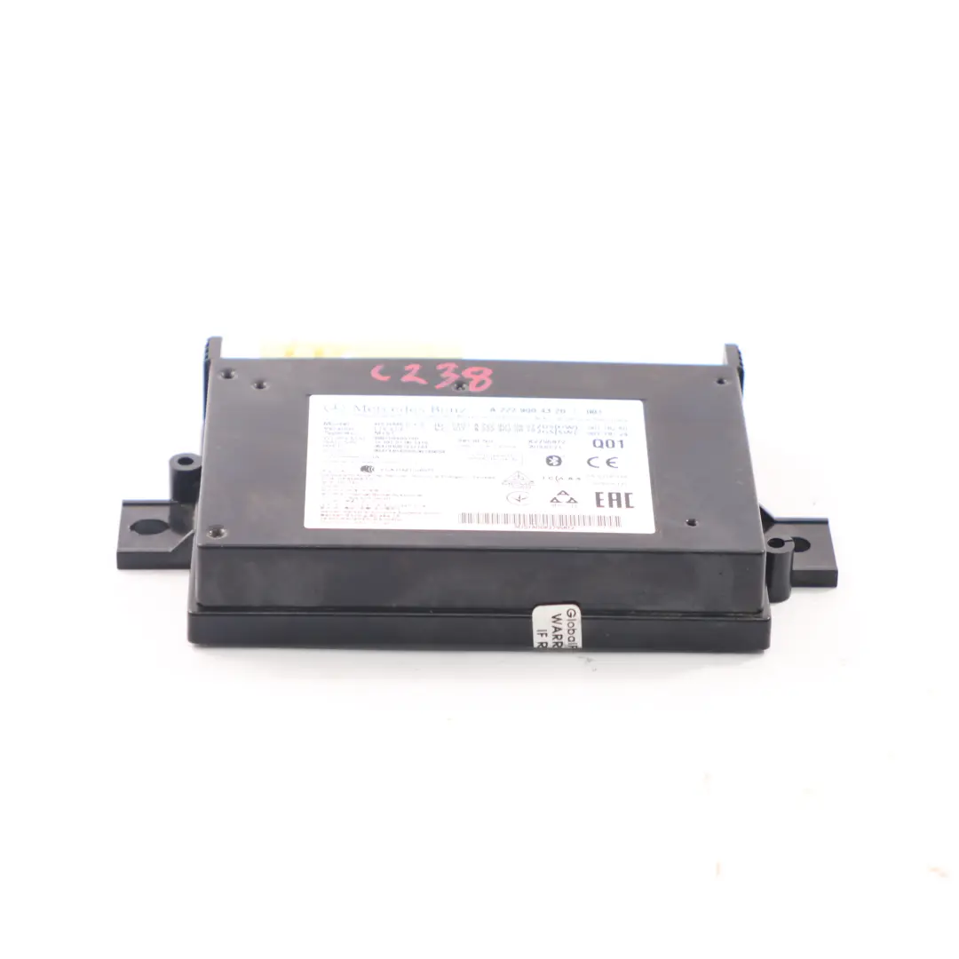 Moduł Sterownik Komunikacji Blutooth do Mercedes C238 o numerze A2229004320 Mercedes C238 Moduł Sterownik Komunikacji Blutooth - SKU A2229004320 - Numer Części A2229004320