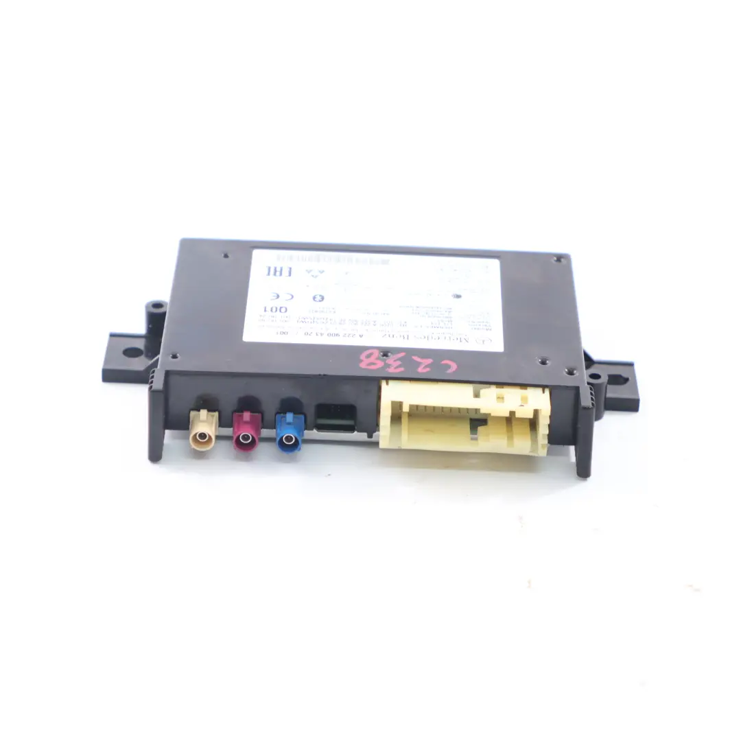 Telematics Module Mercedes C238 Communication Blutooth Control to with Part number A2229004320 Telematics Module Mercedes C238 Communication Blutooth Control - SKU A2229004320 - Part number A2229004320