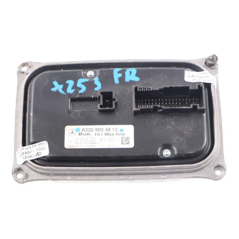  Módulo delantero Mercedes GLC X253 C253 Derecha LED Balasto Unidad - SKU A2229004812 - Número de pieza A2229004812