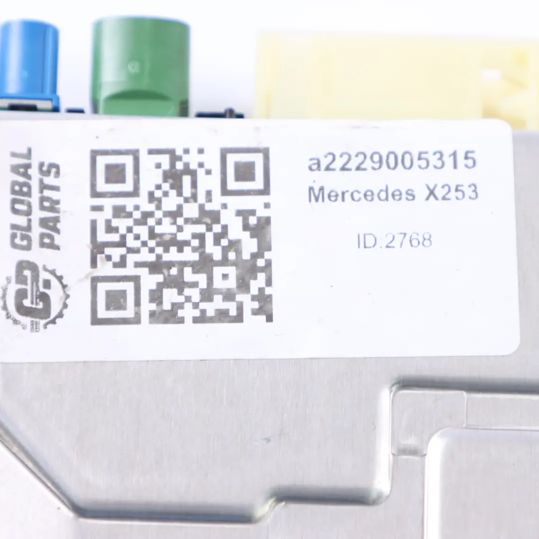 Moduł Bluetooth Mercedes W176 W205 Moduł Sterownik Bluetooth do o numerze A2229005315 Moduł Bluetooth Mercedes W176 W205 Moduł Sterownik Bluetooth - SKU A2229005315 - Numer Części A2229005315