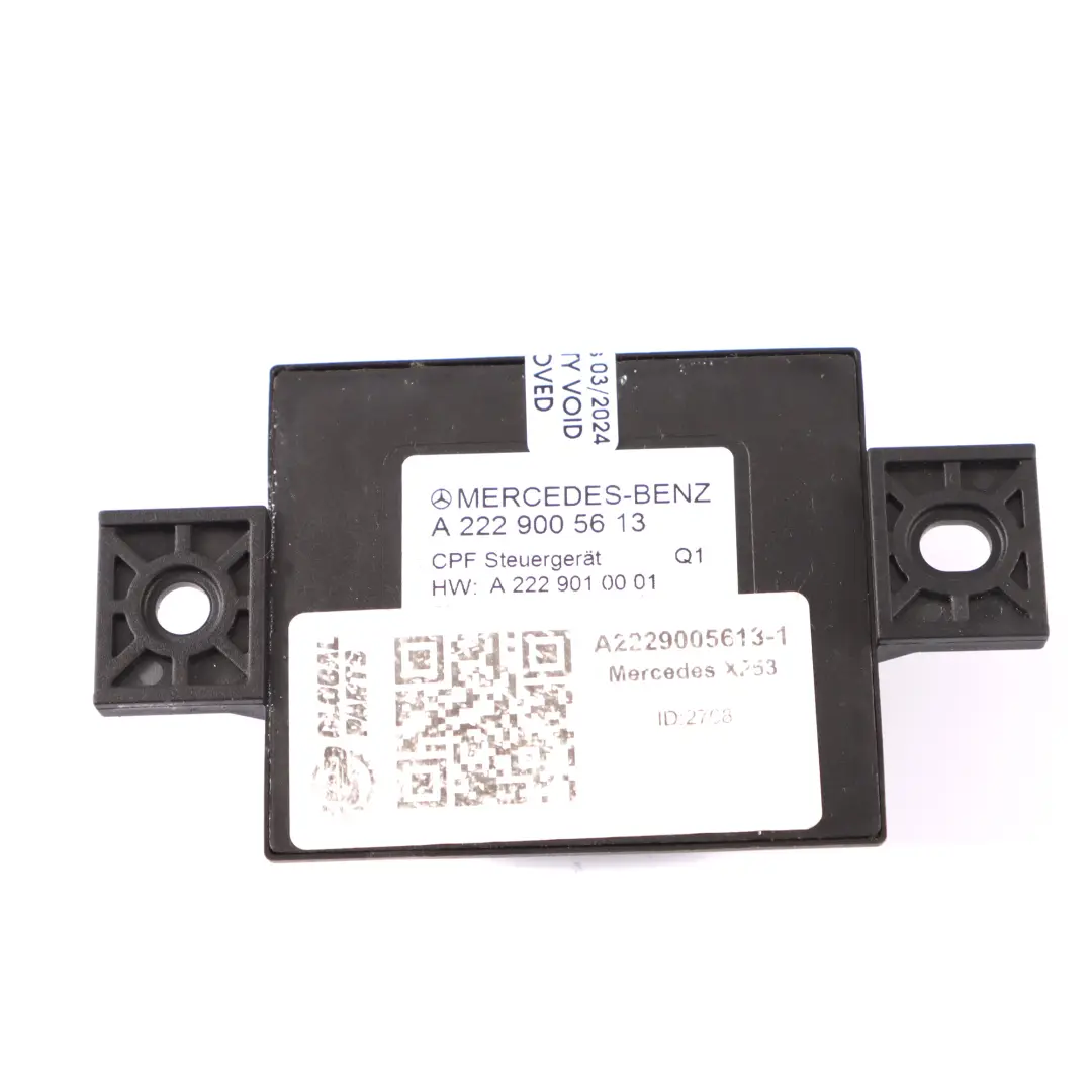 PDC Module Mercedes W205 C253 Rear View Camera Control Unit to with Part number A2229005613 PDC Module Mercedes W205 C253 Rear View Camera Control Unit - SKU A2229005613-1 - Part number A2229005613