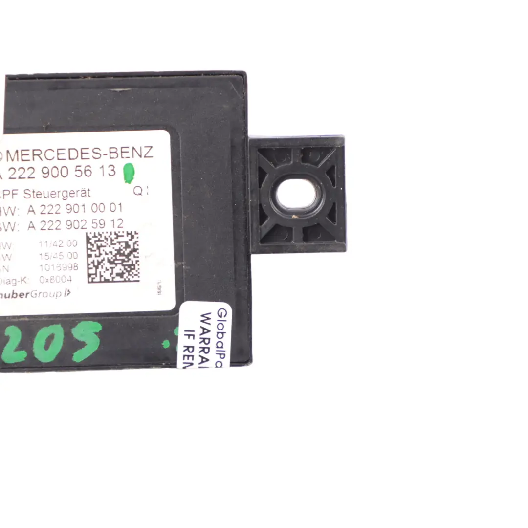 Mercedes W205 W222 W253 Modulo unità telecamera visione posteriore - SKU A2229005613 - Numero di parte A2229005613