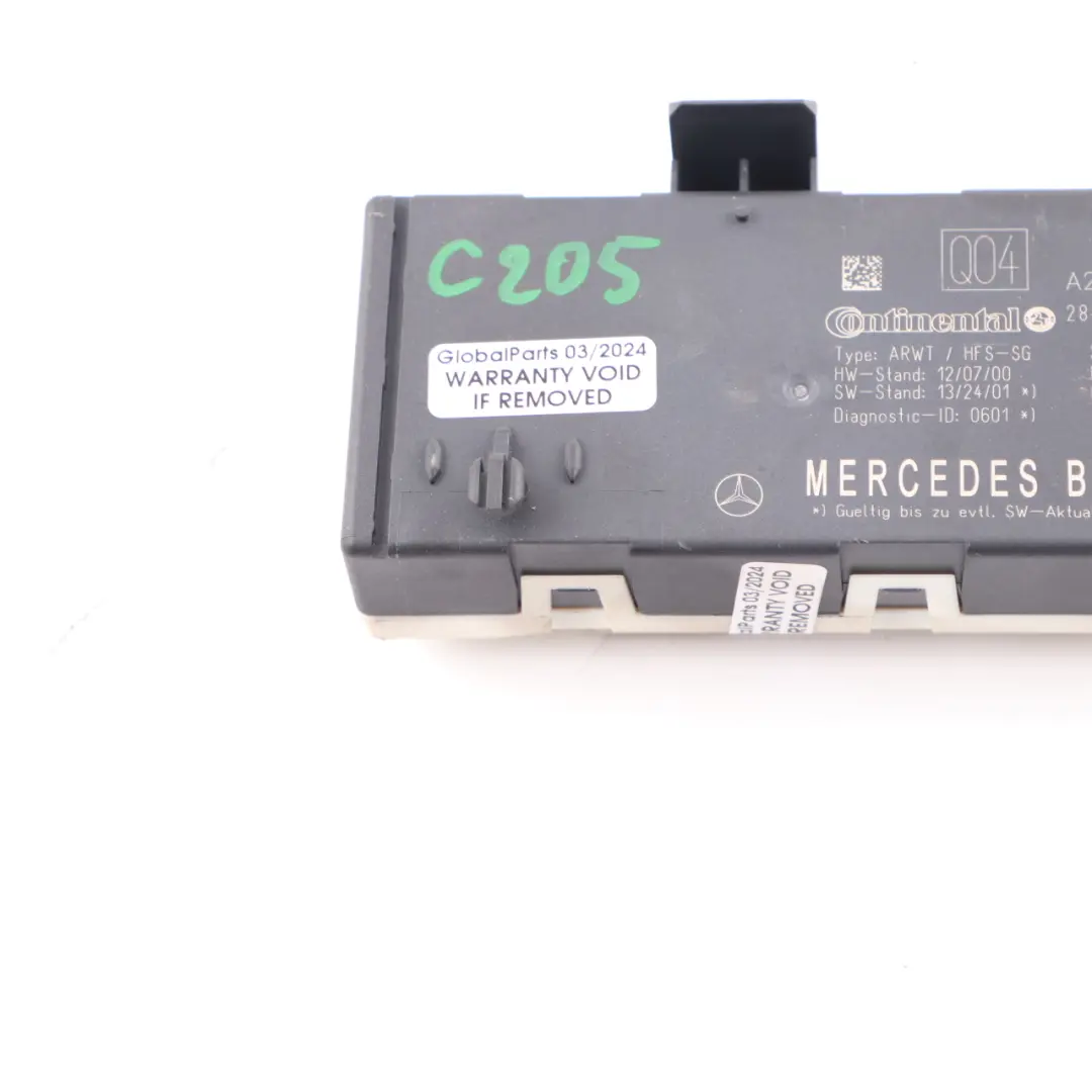 Mercedes W205 W217 W222 Tailgate Trunk Control Module Unit - SKU A2229006008 - Part number A2229006008
