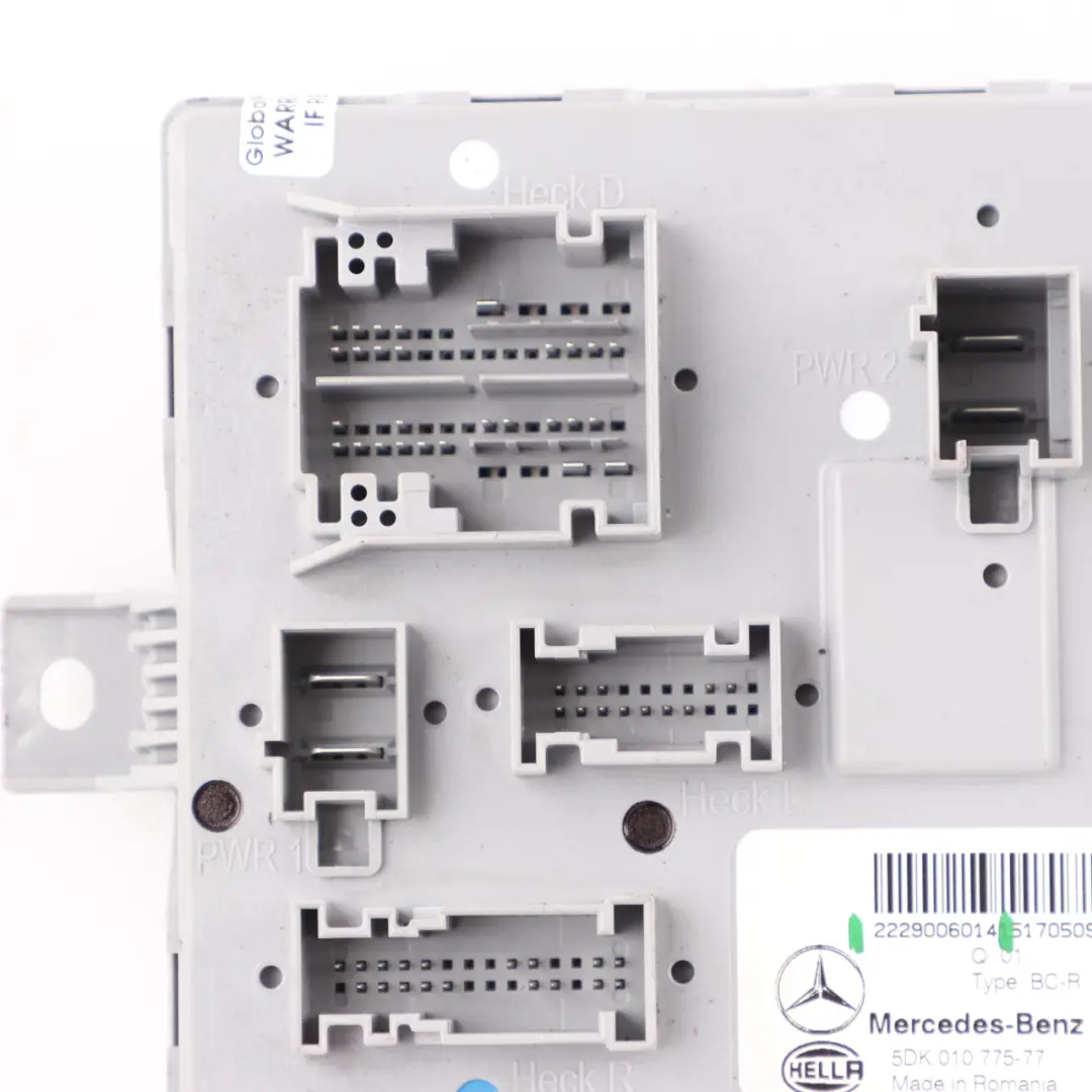 Mercedes S205 C205 SAM Module Rear Body Comfort Control Unit ECU - SKU A2229006014 - Part number A2229006014