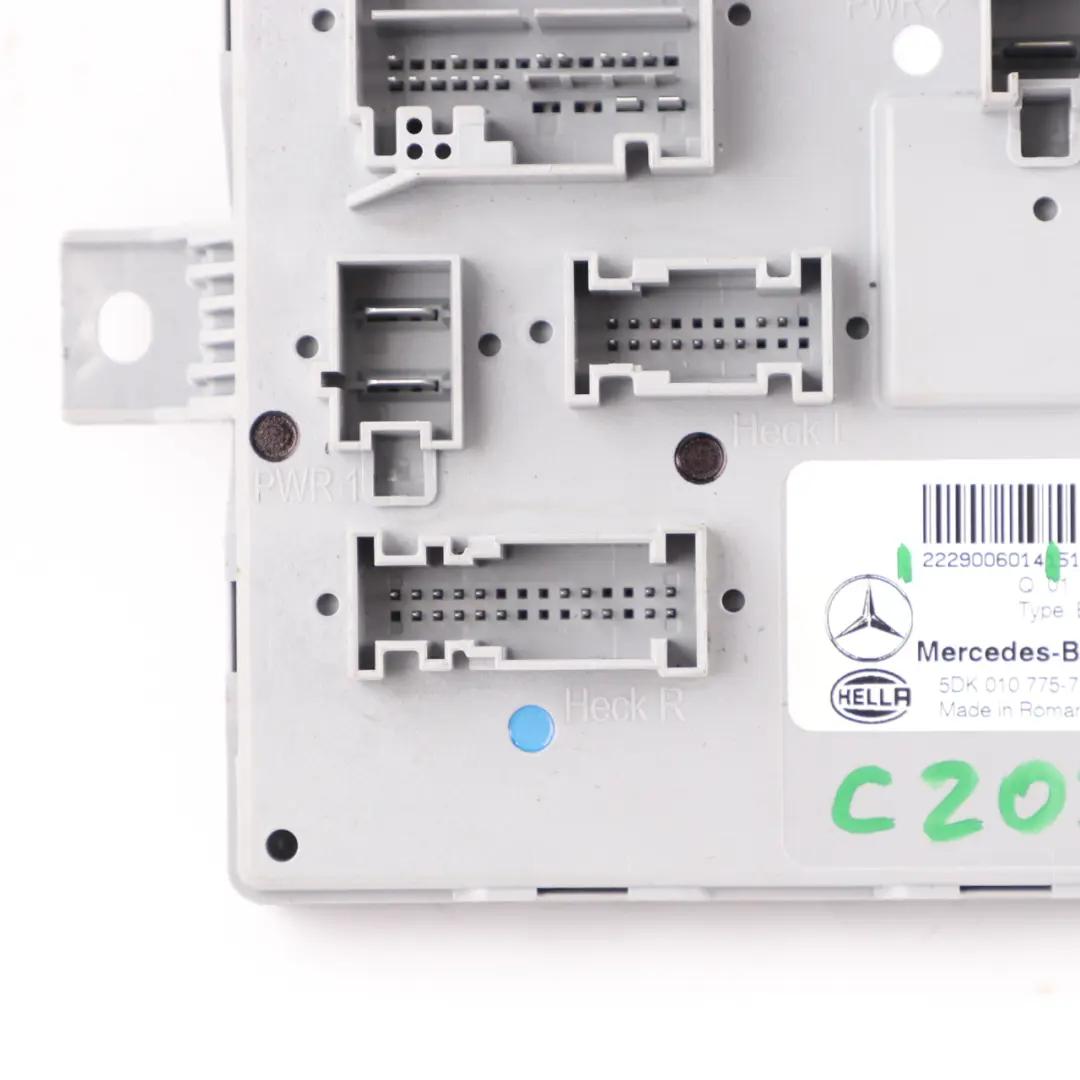 SAM Module Rear Body Comfort Control Unit ECU to Mercedes S205 C205 with Part number A2229006014 Mercedes S205 C205 SAM Module Rear Body Comfort Control Unit ECU - SKU A2229006014 - Part number A2229006014