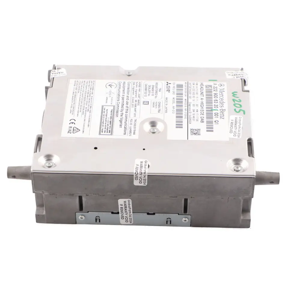 Unità principale Radio DAB Multimedia Control per Mercedes W205 W213 C238 con numero di parte A2229006320 Mercedes W205 W213 C238 Unità principale Radio DAB Multimedia Control - SKU A2229006320 - Numero di parte A2229006320