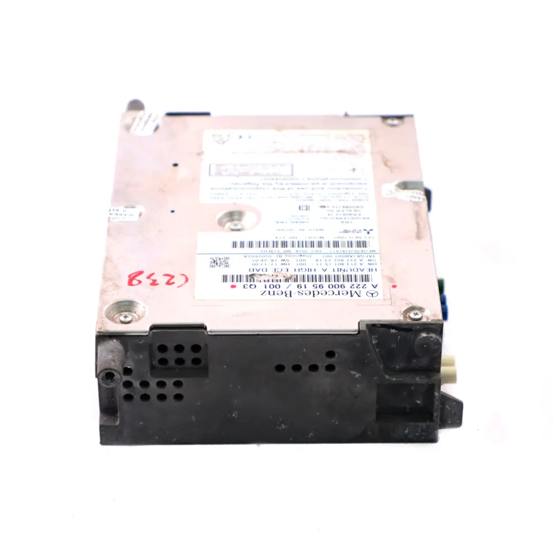 Mercedes C238 Head Unit Radio CD Player Audio Sat Nav Control - SKU A2229009519 - Part number A2139004216