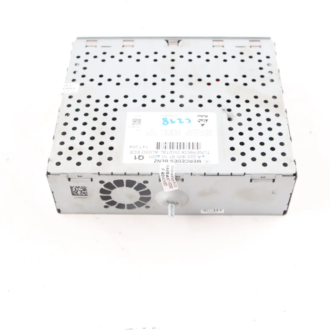 Tuner Box Mercedes W176 W212 W218 Digital Audio Control Unit DAB ECE to with Part number A2229009710 Tuner Box Mercedes W176 W212 W218 Digital Audio Control Unit DAB ECE - SKU A2229009710 - Part number A2229009710