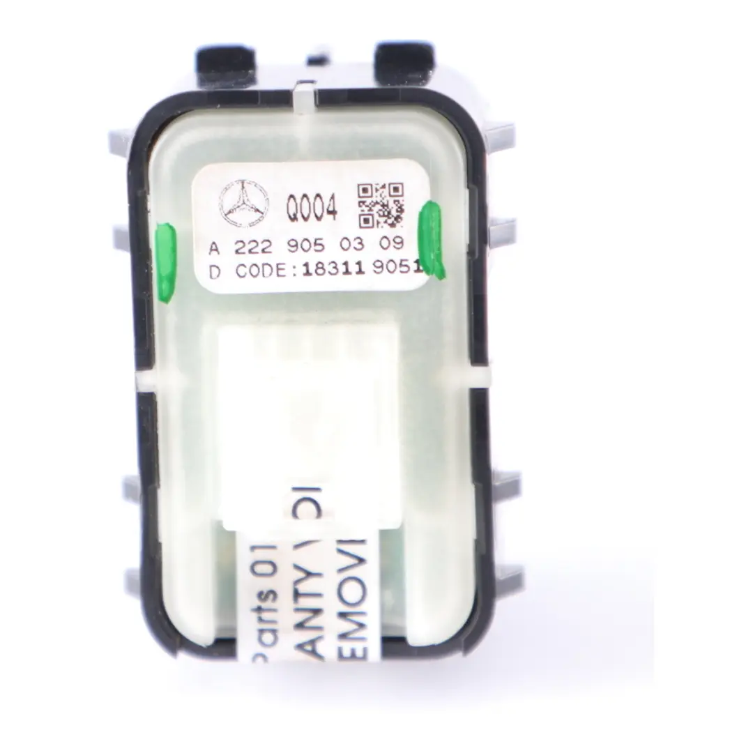 Mercedes W213 W222 W238 Elevalunas Eléctrico Botón Unidad - SKU A2229050309 - Número de pieza A2229050309