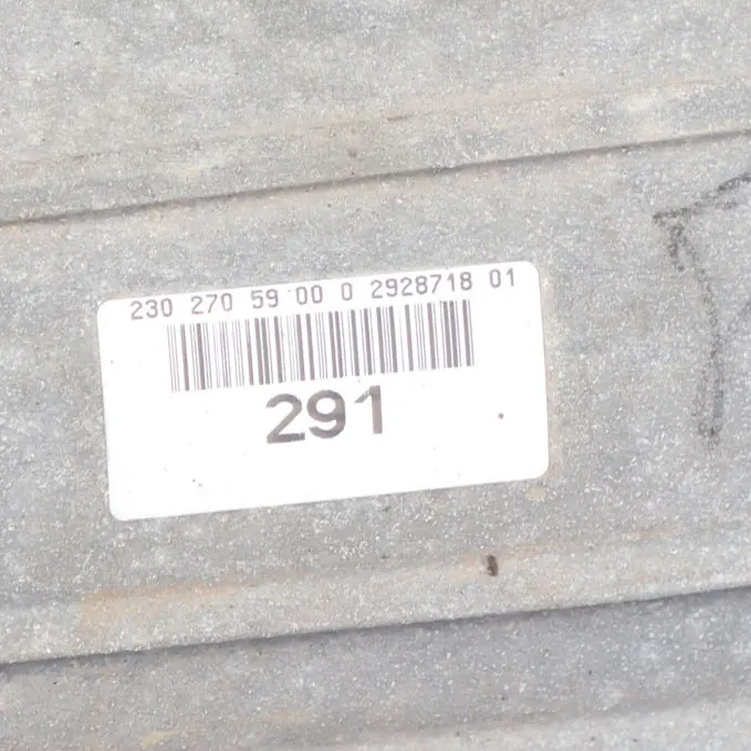 Gearbox 722999 2302705900 WARRANTY to Mercedes W203 W204 W211 W212 R171 Automatic with Part number A2302706000 Mercedes W203 W204 W211 W212 R171 Automatic Gearbox 722999 2302705900 WARRANTY - SKU A2302706000 - Part number A2302706000
