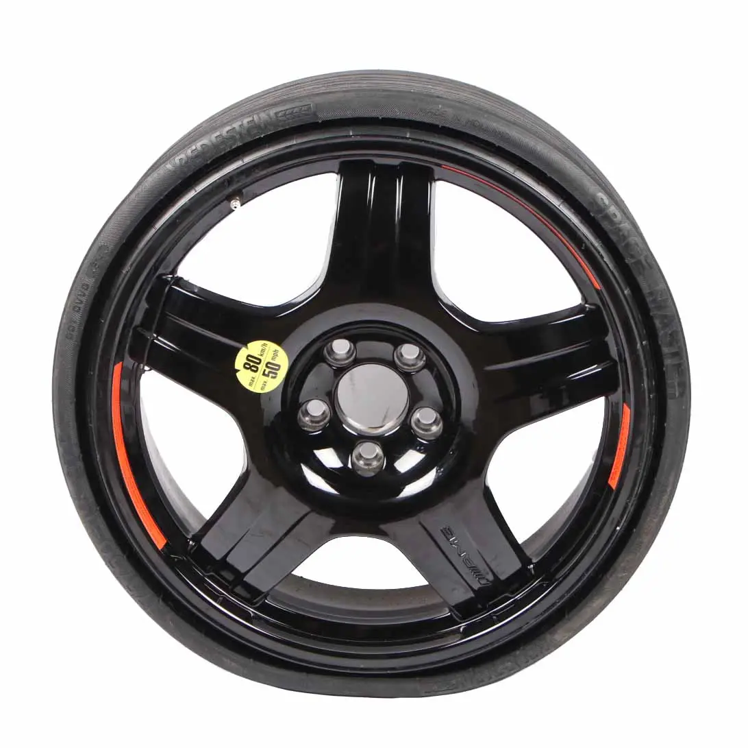 Roue Secours Mercedes W212 AMG Roue Compacte Acier R19 Pneu 175/70 A2304012702