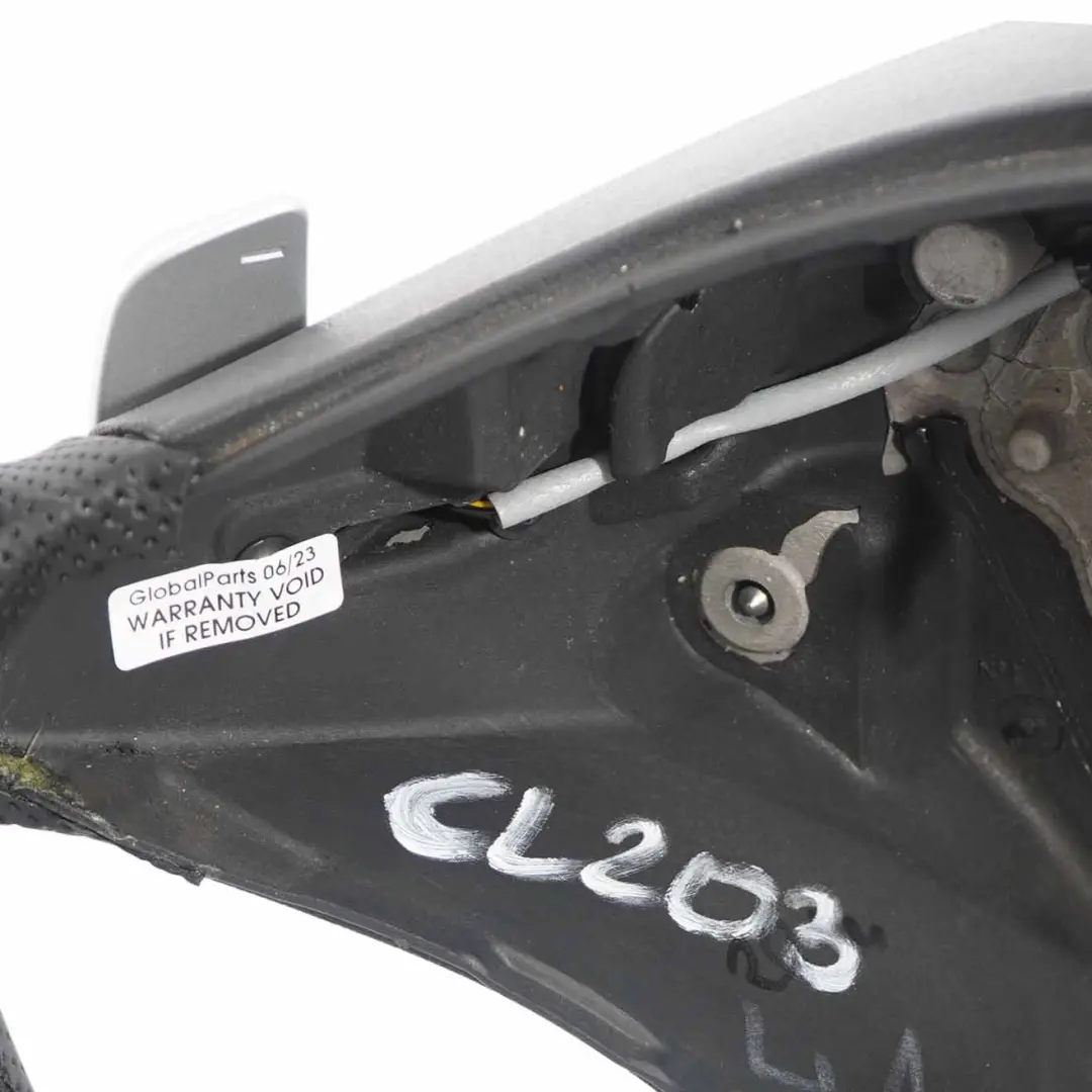 NUOVO Volante in Pelle Nera Palette del Cambio per Mercedes CLC CL203 con numero di parte A2304602218 Mercedes CLC CL203 NUOVO Volante in Pelle Nera Palette del Cambio - SKU A2304602218-1 - Numero di parte A2304602218