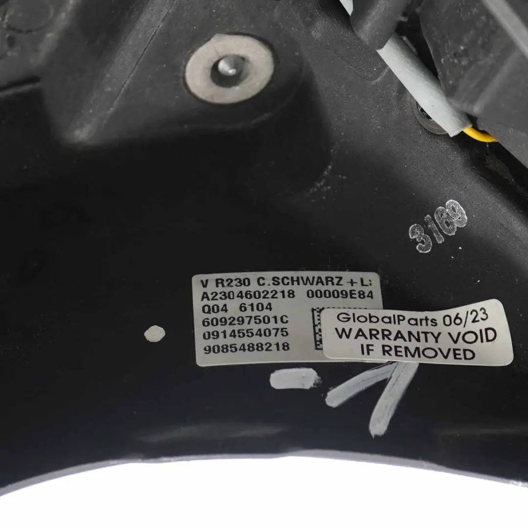 NUEVO Volante de Cuero Negro Paletas de Cambio para Mercedes CLC CL203 con número de pieza A2304602218 Mercedes CLC CL203 NUEVO Volante de Cuero Negro Paletas de Cambio - SKU A2304602218-1 - Número de pieza A2304602218