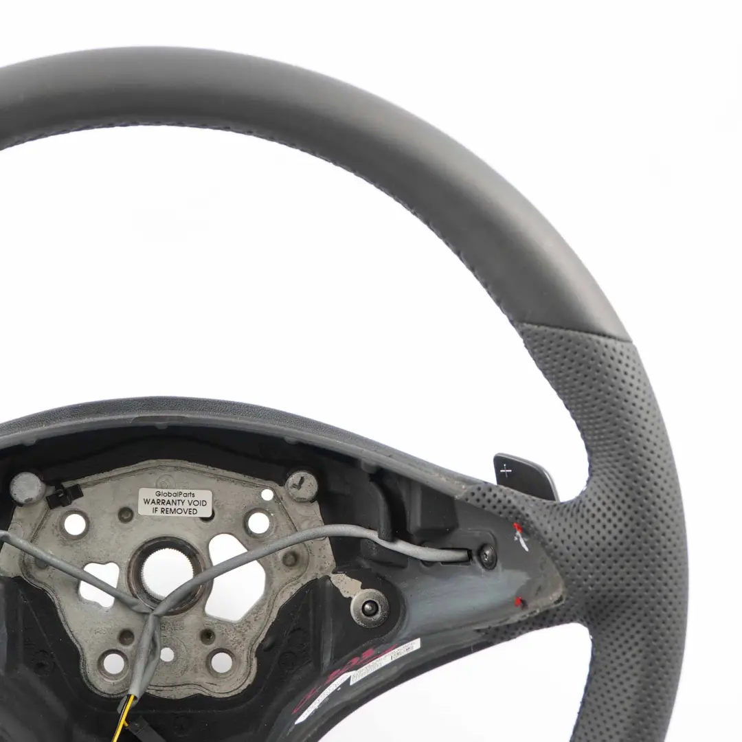 NUEVO Volante de Cuero Negro Paletas de Cambio para Mercedes CLC CL203 con número de pieza A2304602376 Mercedes CLC CL203 NUEVO Volante de Cuero Negro Paletas de Cambio - SKU A2304602376-1 - Número de pieza A2304602376