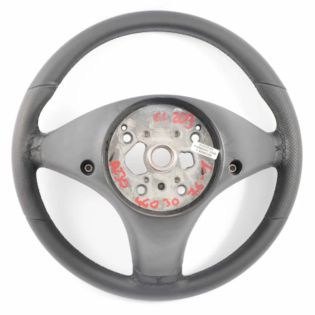 Kierownica NOWA Czarna Skóra do Mercedes CL203 W203 o numerze A2304603076 Mercedes CL203 W203 Kierownica NOWA Czarna Skóra - SKU A2304603076-1 - Numer Części A2304603076